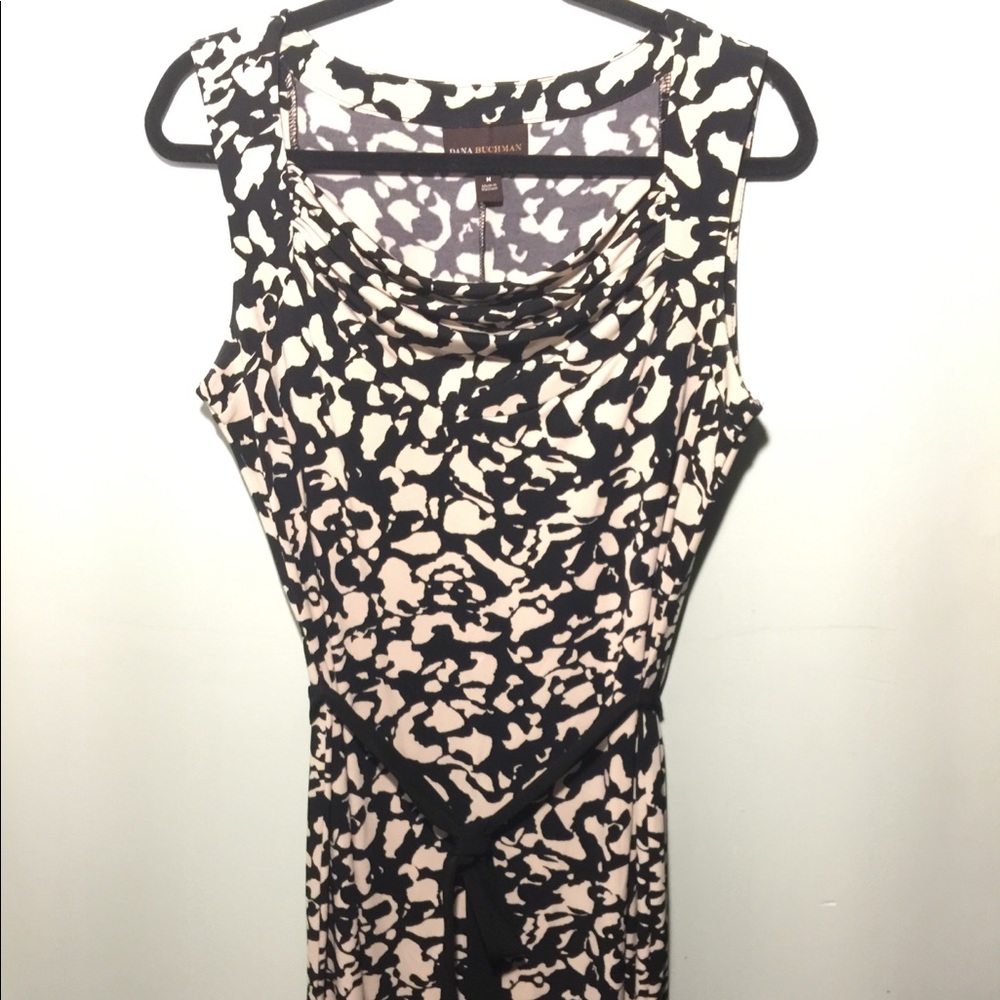 Black and white dress